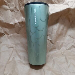 Starbucks Mermaid Siren Tail Cold Cup 24 OZ Tumbler